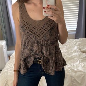 Free People Boho Top (Medium)